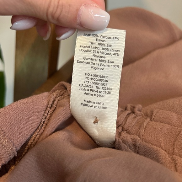 ARITZIA WILFRED Marais Pant in Rustwood - Picture 7 of 8